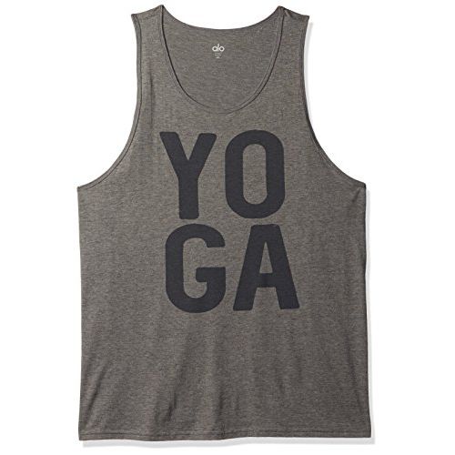  Alo Yoga Mens Practice Tank Graphic Yoga Square