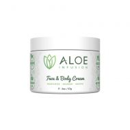 Aloe Infusion Body and Face Moisturizer - All Natural Eczema Cream for Itchy Dry Skin, Sensitive...