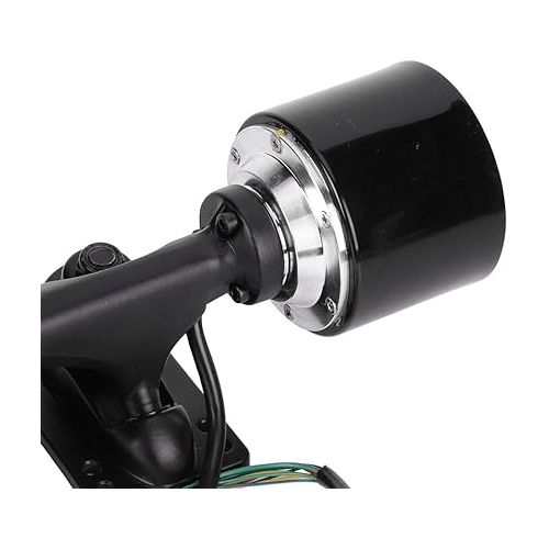  Alomejor 350W High Power Single Drive Scooter Hub Motor Kit DC Brushless Wheel Motor Remote Control for The Electric Skateboard
