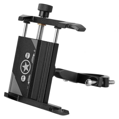  Alomejor Handlebar Holder Bike Mount Motorcycle Bicycle Handlebar Fixing Navigation Phone Holder Stand Support Accessories