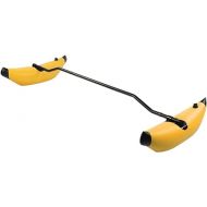 Alomejor Inflatable Kayak Stabilizer Kayak Float PVC Canoe Outrigger Stabilizer Kit Balancing Floating Boat Stabilizing Rod Accessory(Yellow)