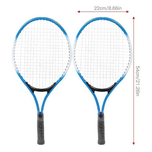  Children Tennis Racket Junior Tennis Racket with Carry Bag and Ball for Children Beginners