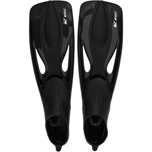  Alomejor Schwimmen Flossen, 1Paar Erwachsene Schnorcheln Tauchen Gummi Foot Flossen schwarz