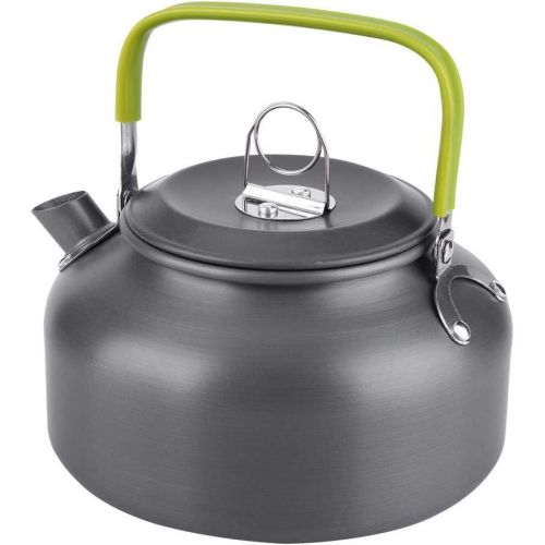  [아마존베스트]Alomejor Camping Kettle Camp Camping Coffe Pot 800ML Portable Aluminium Alloy Tea Pot for Outdoor Hiking Travel Picnic BBQ