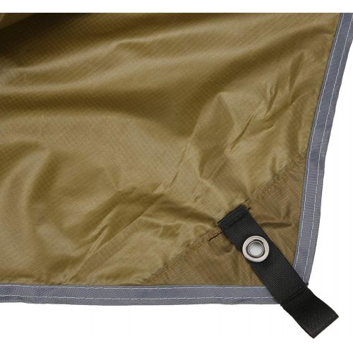  Alomejor Camping Tarp Shelter Hammock Camping Tarp, Rain Fly Tent Footprint Shelter Canopy Sunshade Cloth Awning for Camping Hiking