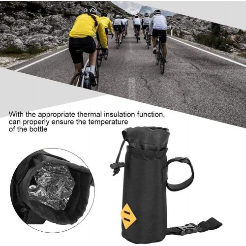  Alomejor Bicycle Water Bottle Holder Bag Portable Kettle Cage Great for Stainless Steel and Plastic Bottles, Sport and Energy Drinks