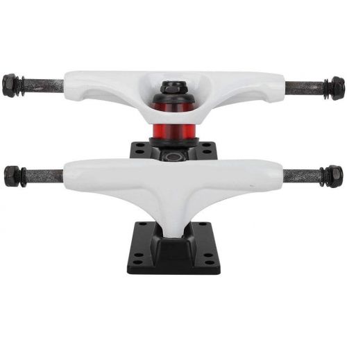  Alomejor 1 Pair Skateboard Truck 4 8 inch Long Board Independent Trucks for Mountain Skate Board Accessories White