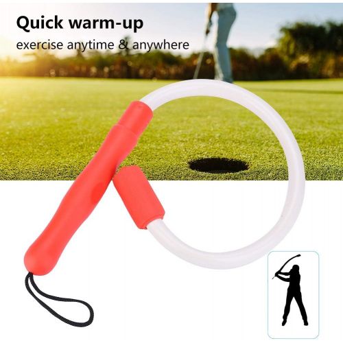  Alomejor Golf Swing Trainer Warm Up Tempo Grip Strength Golf Swing Trainer Alignment Guide Trainer 