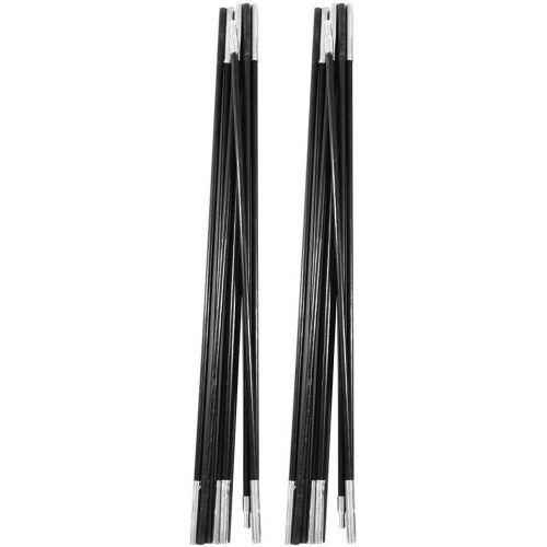  Alomejor Tent Pole 4.9M Fiberglass 2 Rods Awning Frames Kit for Camping Outdoor Support