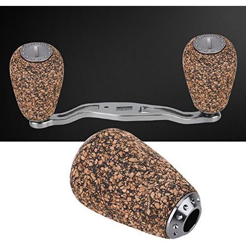  [아마존베스트]Alomejor Fishing Reel Knob Wood Cork Handle Knob Spare Parts for Baitcast/Daiwa/Spinning Fishing Reel Handle