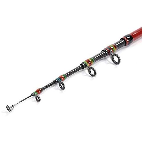  [아마존베스트]Alomejor Carbon Super Light Portable Fishing Rod Retractable Ice Fishing Rod 4ft/5ft/7ft/8ft