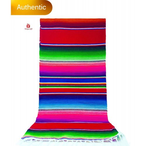  Alondra's Imports New | Alondras Imports (84 x 15) Elegantly Handwoven, Genuine Serape Table Runner (Mexican...