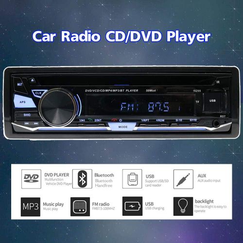  [아마존베스트]-Service-Informationen 1 DIN Car Radio MP5 Stereo Player 4.1 Inch Touch Screen Dual USB/Bluetooth/AUX/SD/FM 1080P Video/Mirror Link