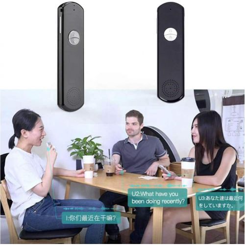  [아마존베스트]Alopoon Instant Language Translator,English Spanish Translator,Two Way Smart Language Translator Device,Electronic Voice Pocket Translator Supports 52 Languages for Meeting Learning Travel