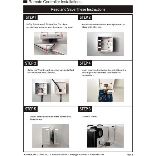  AlorAir Remote Controller for Digital Humidity Temperature Drain Pump Control for Crawl space basement dehumidifier HD90 HDi90 HD55 SLGR 1400X