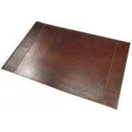 Alpenleder ALPENLEDER Desk PadTirol | Made of Buffalo Leather | Desk Mat Blotter Protective 26 x 17 Brown