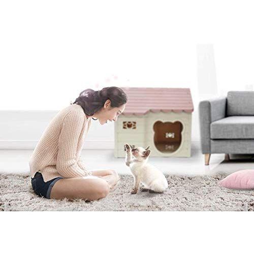  Alpha Dog Series Medium-Sized Indoor Plastic Doghouse