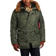 Alpha Industries Mens Slim Fit N-3b Parka