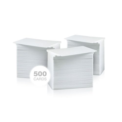  AlphaCard Premium Blank PVC Cards, CR80 30mil (Standard PVC)