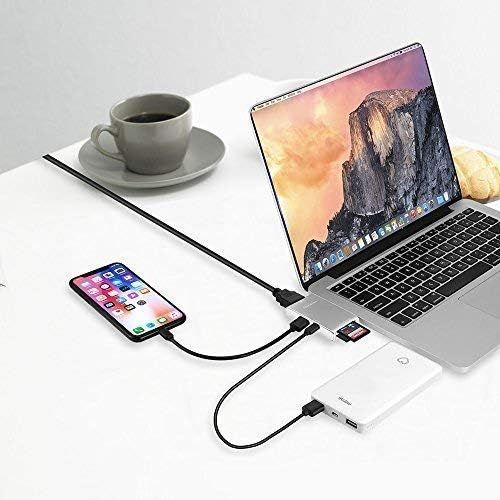  USB C Hub,Alpharan Multiport Type C Adapter for Apple 20162017 MacBook Pro 13” and 15”,MacBook Pro Dock with Type-C 3.1 Charging Port,4K HDMI,USB 3.0 Port,SD & Micro SD Card Reade