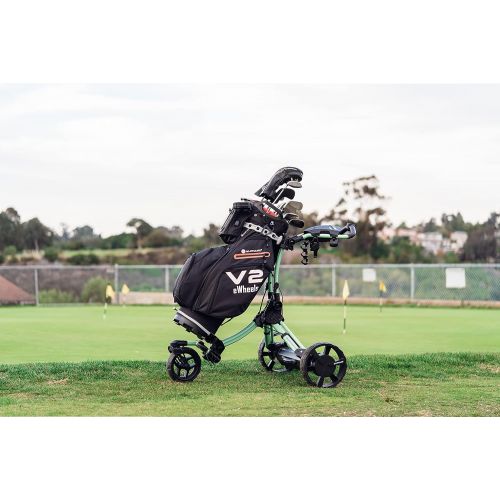  Alphard Club Booster V2 E-Wheels ? Convert Your Push Cart into a Motorized, Electric Remote-Controlled Golf Caddie