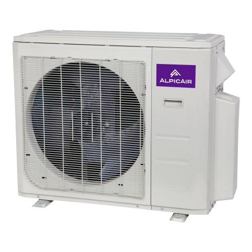  AlpicAir Dual Zone WiFi Ready Ductless Mini-Split System 18,000 BTU Inverter Heat Pump (9k+12k)