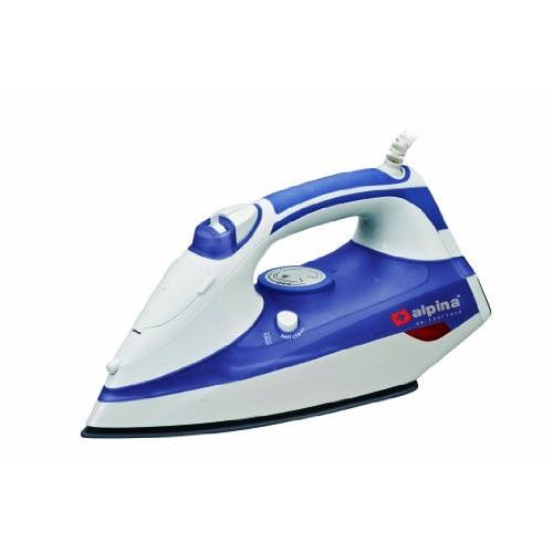  Alpina SF-1317 Non-stick Steam Iron Powerful 2200 Watts Self Cleaning (For 220240 Volt Countries)