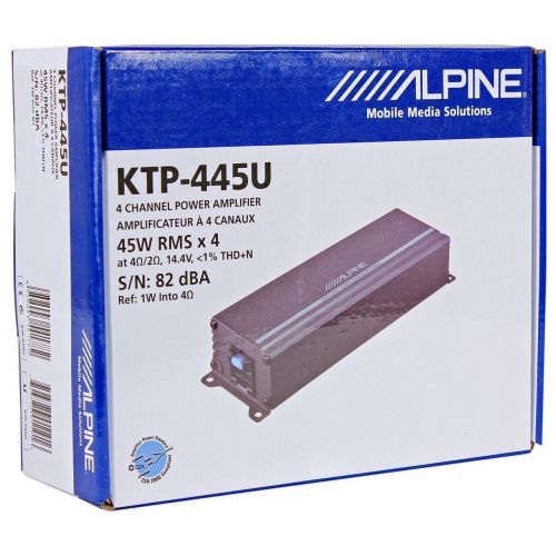  Alpine KTP-445U Universal Head Unit Power Pack Car Receivers