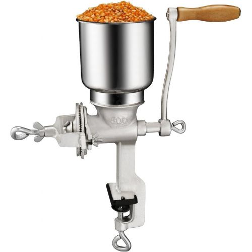  [아마존베스트]COLIBROX Premium Quality Cast Iron Hand Crank Manual Corn Grinder For Wheat Grains coffee Nut Mill Tall
