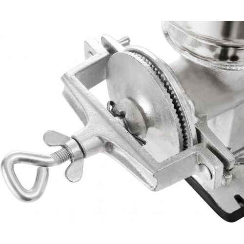  [아마존베스트]COLIBROX Premium Quality Cast Iron Hand Crank Manual Corn Grinder For Wheat Grains coffee Nut Mill Tall