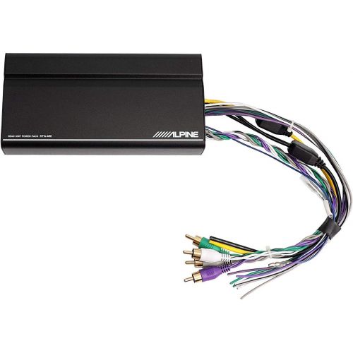  Alpine KTA-450 4-Channel Power Pack Amplifier with Dynamic Peak Power 45W RMS x 4, at 2 Or 4 Ohms