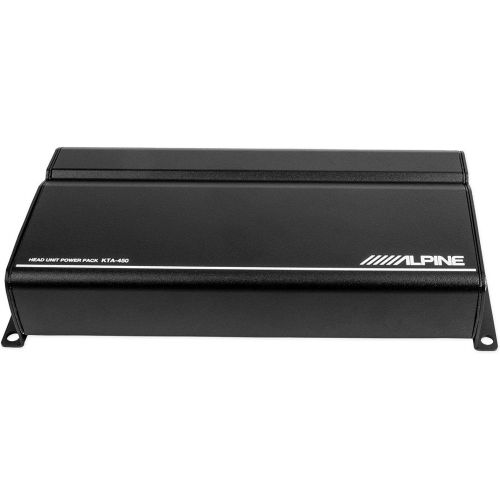  Alpine KTA-450 4-Channel Power Pack Amplifier with Dynamic Peak Power 45W RMS x 4, at 2 Or 4 Ohms