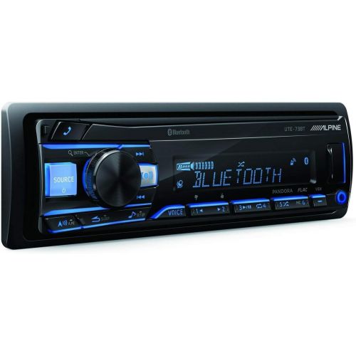  Alpine UTE-73BT Advanced Bluetooth Mech-Less Digital Media Receiver (Does not Play CDs)