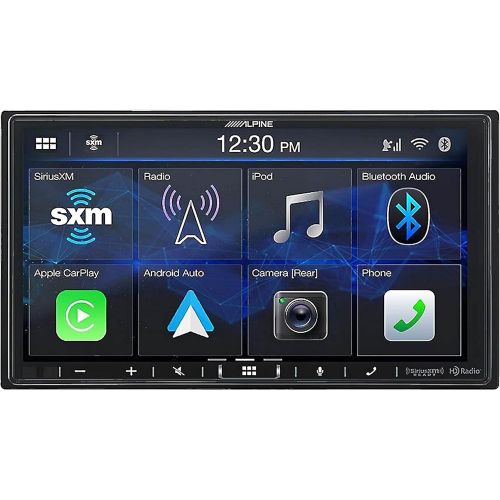  Alpine iLX-407Shallow Chassis 7 Inch Multimedia Receiver with Apple Carplay