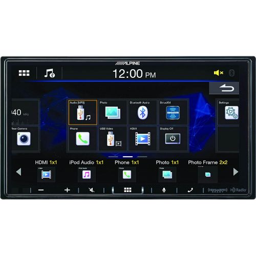  Alpine iLX-407Shallow Chassis 7 Inch Multimedia Receiver with Apple Carplay