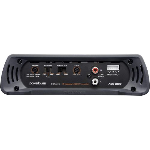  Alpine SWT-S10 10 Bass System Compatible with Powerbass ASA3-200.2 Amplifier