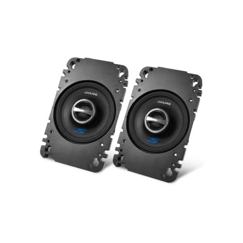  Alpine S S40 4 2 way coaxial speaker system