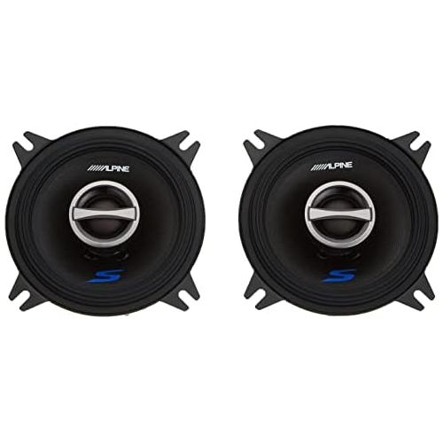  Alpine S S40 4 2 way coaxial speaker system