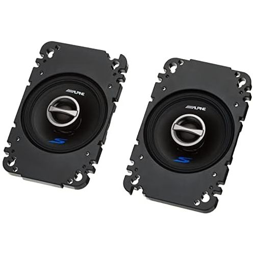  Alpine S S40 4 2 way coaxial speaker system