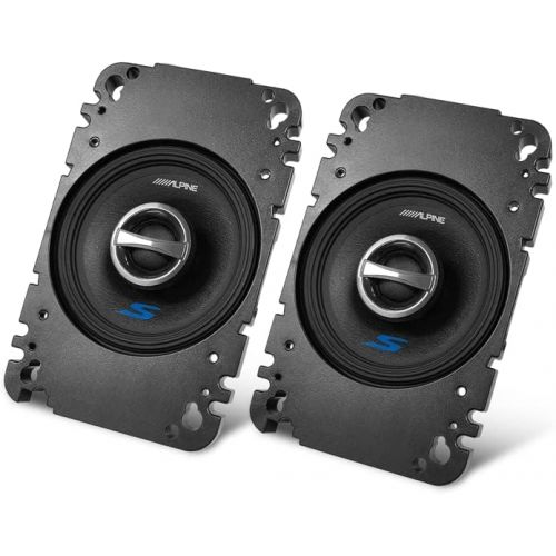  Alpine S S40 4 2 way coaxial speaker system