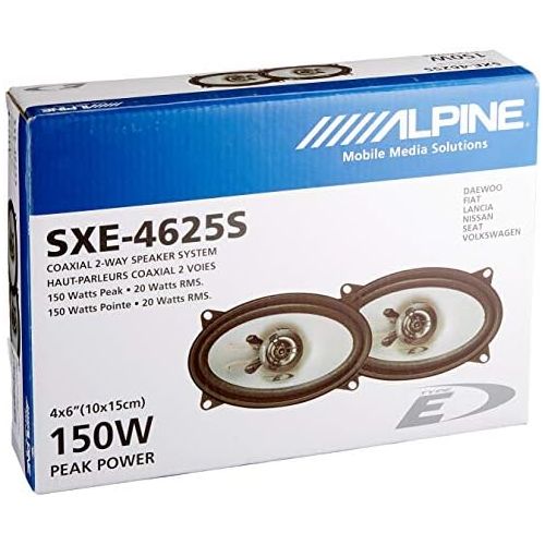  Alpine SXE 4625 S Car Loudspeaker