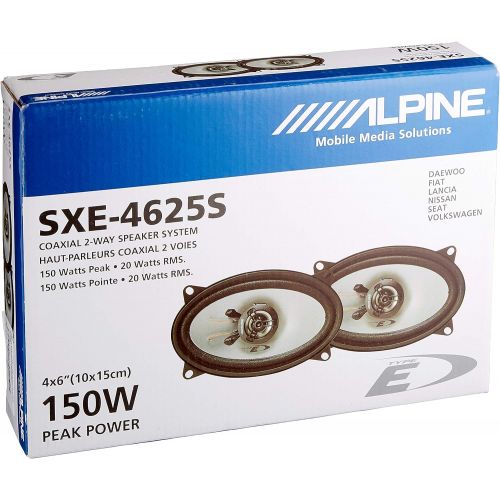  Alpine SXE 4625 S Car Loudspeaker