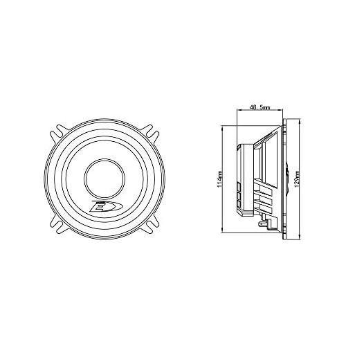  Alpine SXE1350S 13 cm Composite System Car Speaker SXE 1350