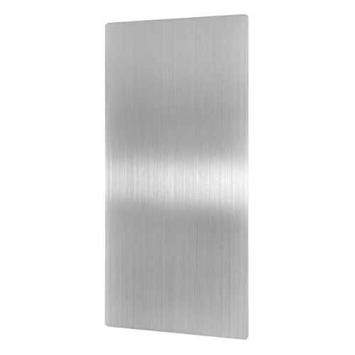  Alpine Stainless Steel Hand Dryer Wall Guard - 31.8 x 15.8 Hand Dryer Splash Guard Steel for Wall Damage & Splash Protection with Ultra Strength Adhesive