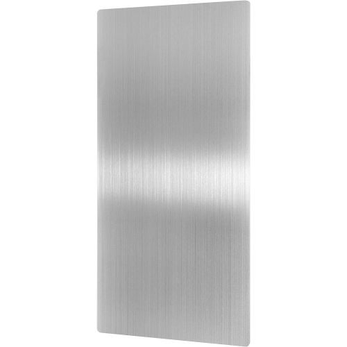  Alpine Stainless Steel Hand Dryer Wall Guard - 31.8 x 15.8 Hand Dryer Splash Guard Steel for Wall Damage & Splash Protection with Ultra Strength Adhesive