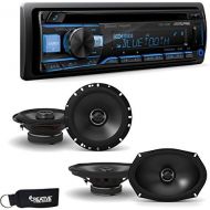 Alpine CDE-172BT CD Receiver with Bluetooth + A Pair of Alpine S-S65 S-Series 6.5 Speakers & S-S69 6x9 Speakers