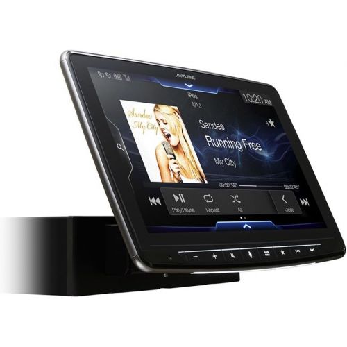  Alpine iLX-F309 HALO9 Receiver w 9-inch Screen, Single-DIN, Includes SWI-RC, SiriusXM Tuner & Alpine Backup Cam