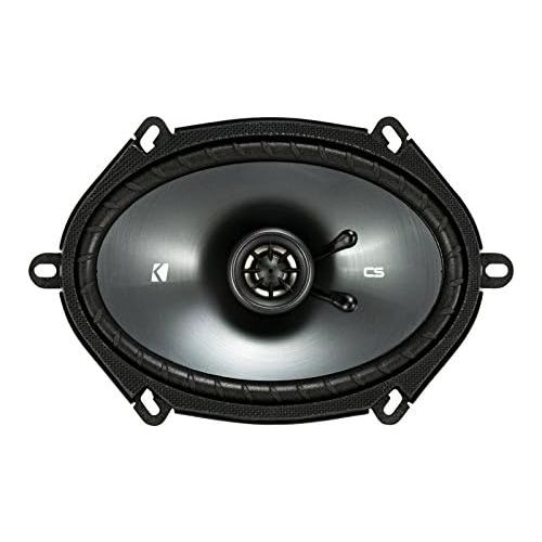  Alpine CDE-172BT CD Receiver with Bluetooth, and Two Pairs of Kicker 43CSC684 6x85x7 Speakers