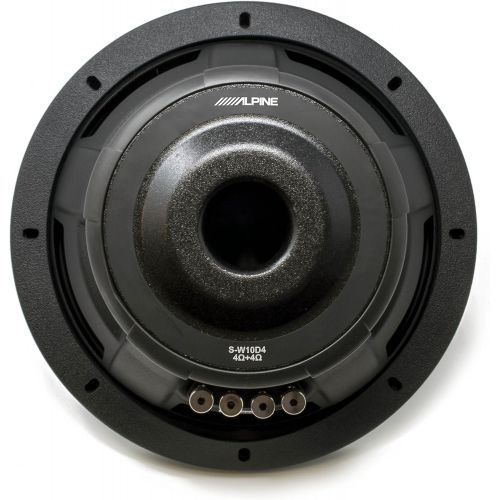  Alpine MRV-M500 Amplifier and a S-W10D4 S-Series 10 Dual 4-Ohm Subwoofer - Includes Wire kit