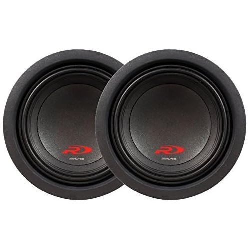  Alpine SWR-8D2 8 Subwoofer Bundle